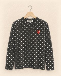 PLAYプレイコムデギャルソン ドットロングスリーブTシャツ☆新作発売！