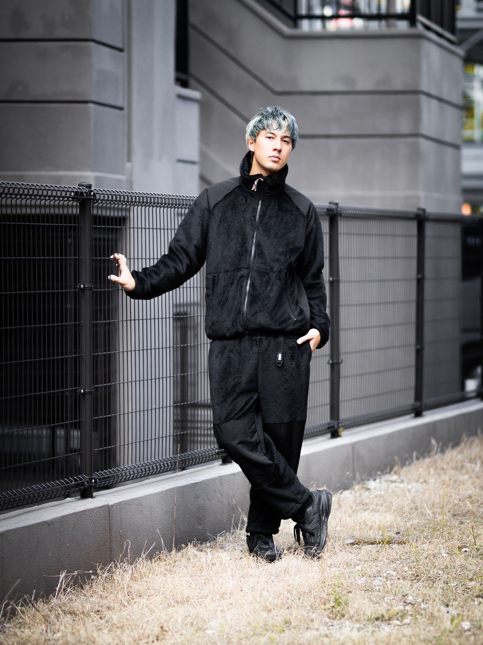 is-ness POLARTEC Fleece Jacket MARKスタイル