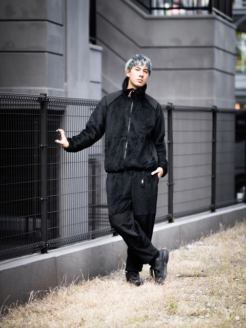 is-ness POLARTEC Fleece Jacket MARKスタイル