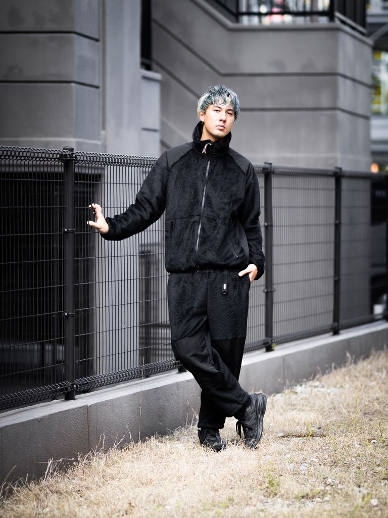 is-ness POLARTEC Fleece Jacket MARKスタイル
