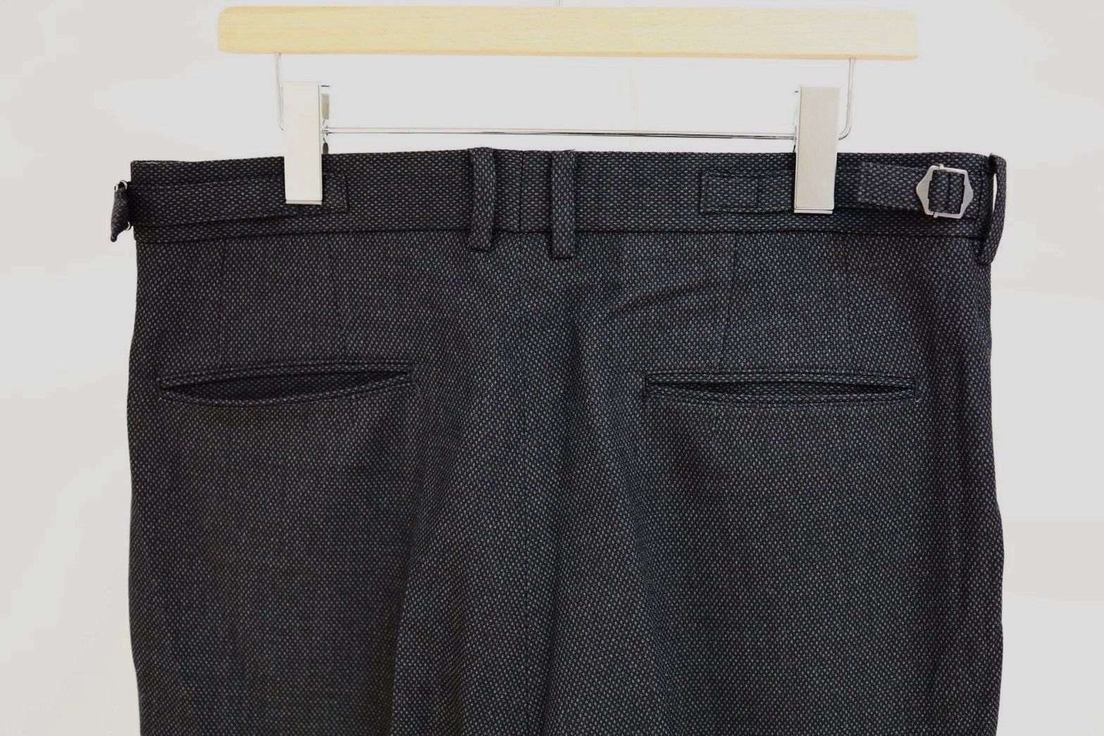 マーカ 26AW SINGLE PLEAT WIDE TROUSERS(M26C10PT02C) GRAY BIRD’S-EYE☆新作発売！