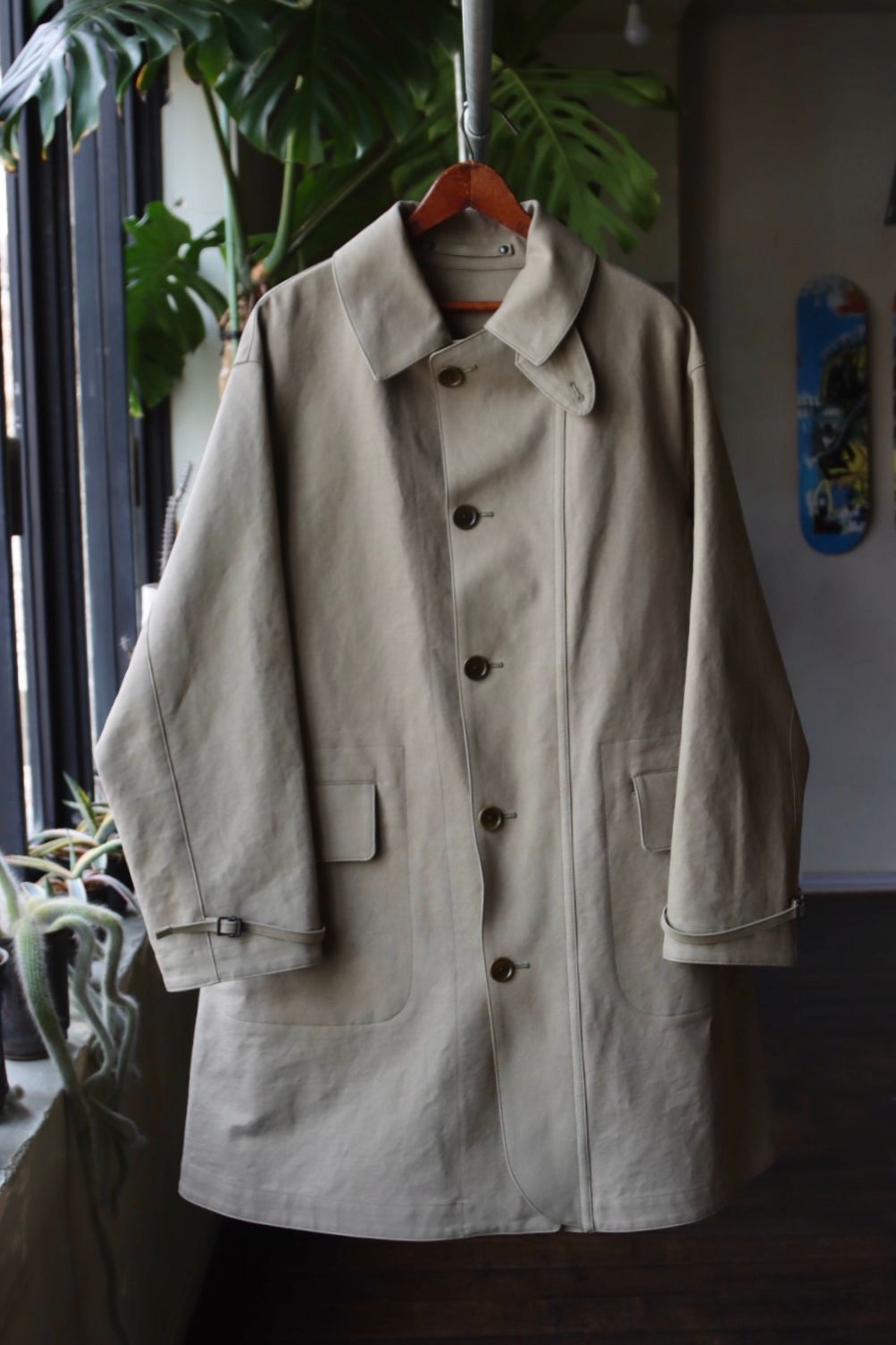 A.PRESSE アプレッセ Motorcycle Half CoatKHAKI-