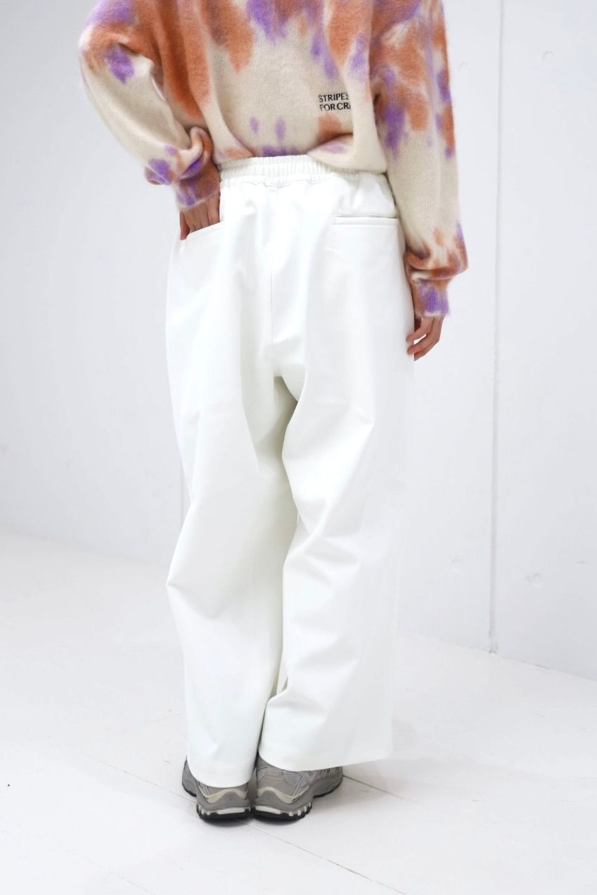 S.F.C 25FW エスエフシー WIDE TWO TUCK BAGGY PANTS (SFCFW25P07)White