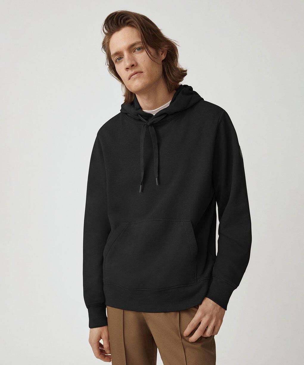 CANADA GOOSE - カナダグース HURON HOODY BLACK LABEL(7402MB) BLACK