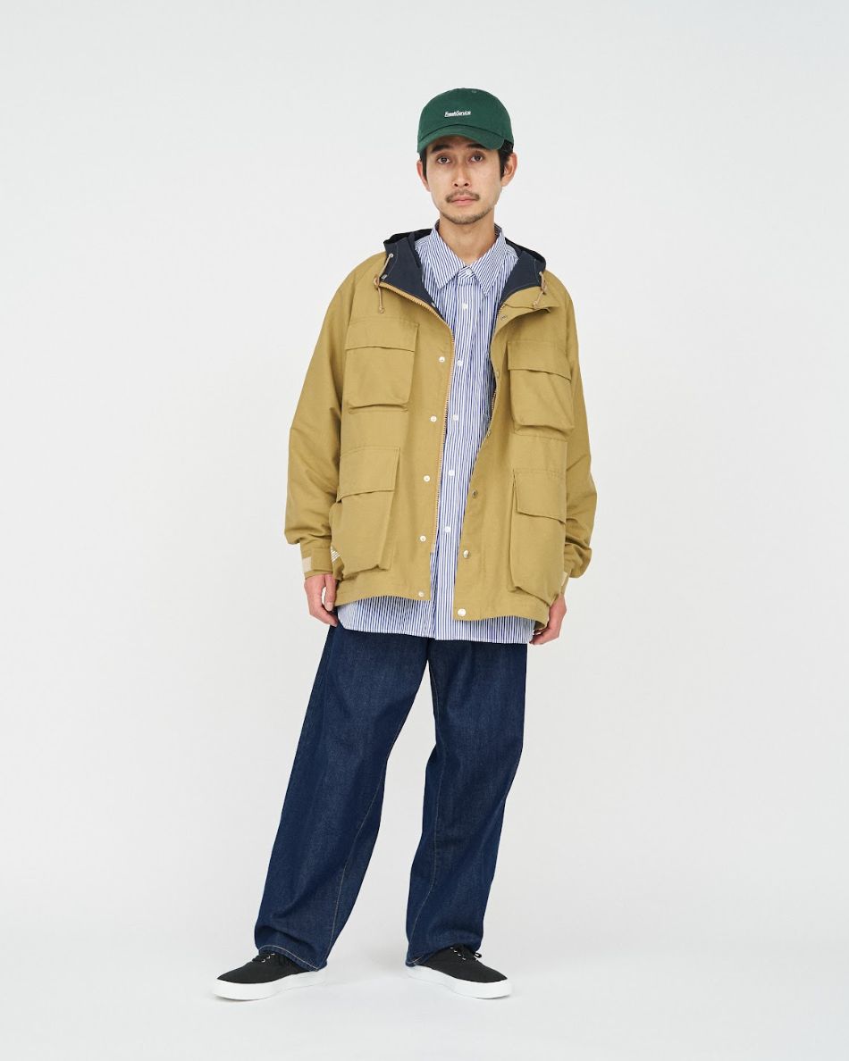 フレッシュサービス N/C GROSGRAIN MOUNTAIN PARKA (FSC253-20171)BEIGE☆9月13日(土)発売！