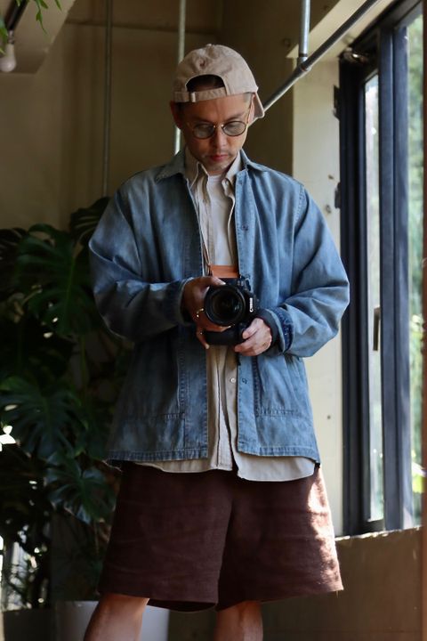 アプレッセ22FW US NAVY Denim Jacket"INDIGO"スタイル