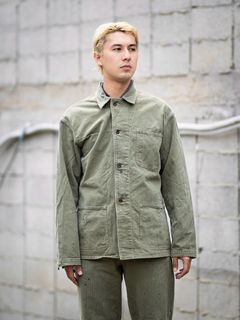 BOW WOW 26FW P47 HBT JACKET(BWU-P4HJ)OLIVE GREEN☆9月5日(土)11:00発売！