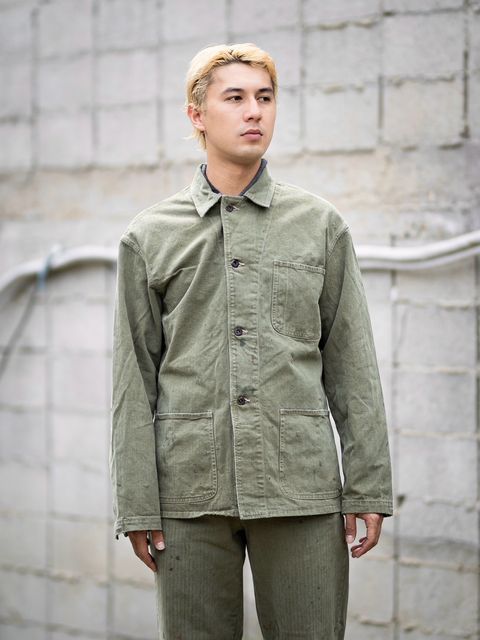 BOW WOW 26FW P47 HBT JACKET(BWU-P4HJ)OLIVE GREEN☆9月5日(土)11:00発売！