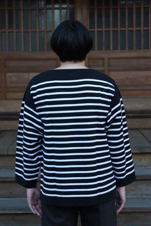 Ets.MATERIAUX French panel border(BLACK×WHITE)style.