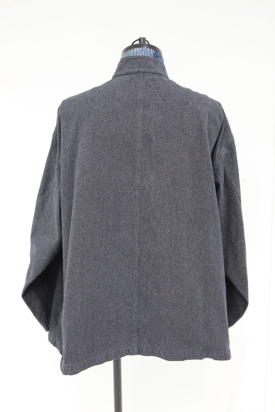 Graphpaper 26SS Sulfur Dyed Gabardine Kung-Fu Jacket(GM261-30200)GRAY☆2月14日(土)発売！