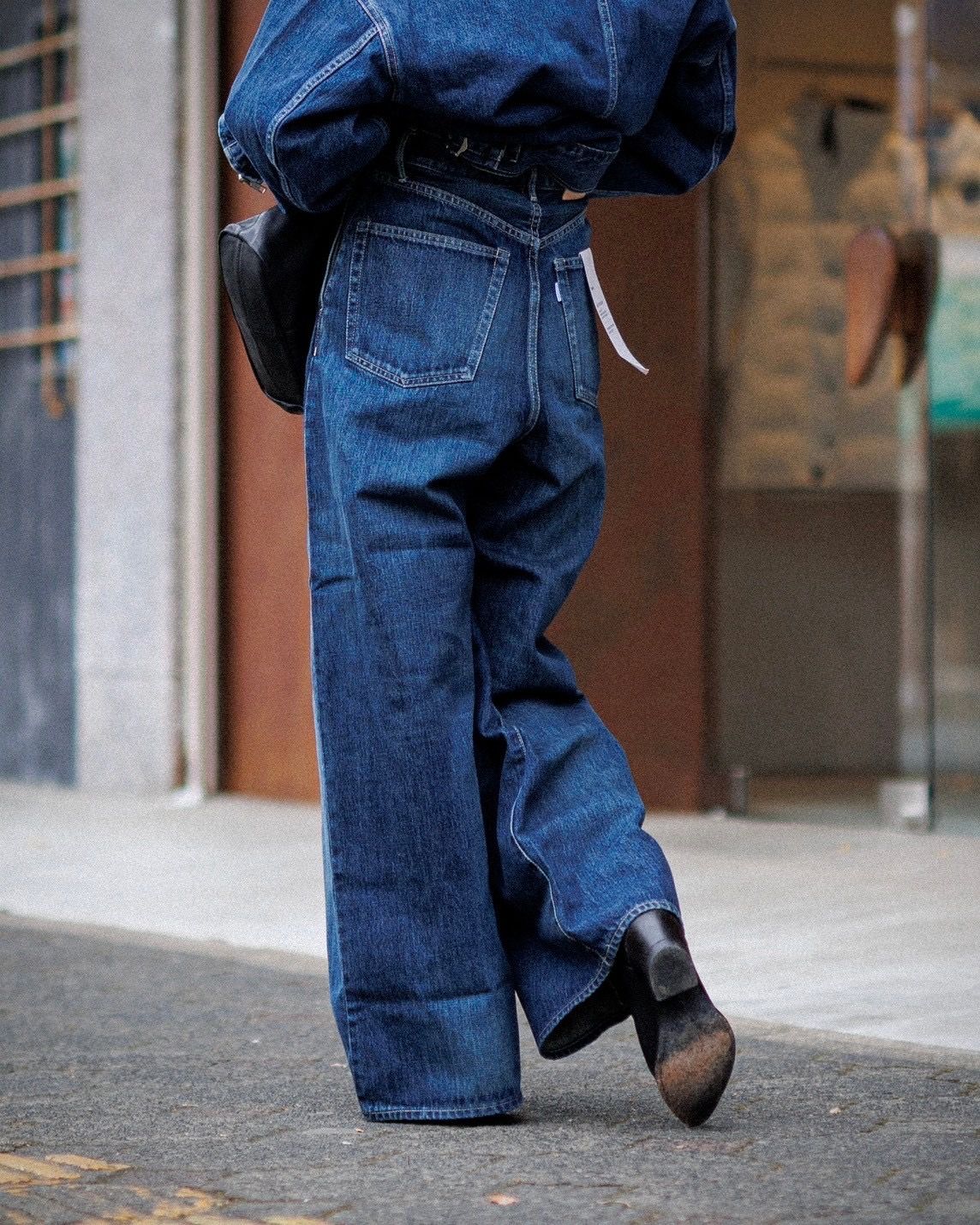 Graphpaper - Graphpaper 25SS WOMENS Selvage Denim Two Tuck Graphpaper - Graphpaper 25SS WOMENS Selvage Denim Two Tuck