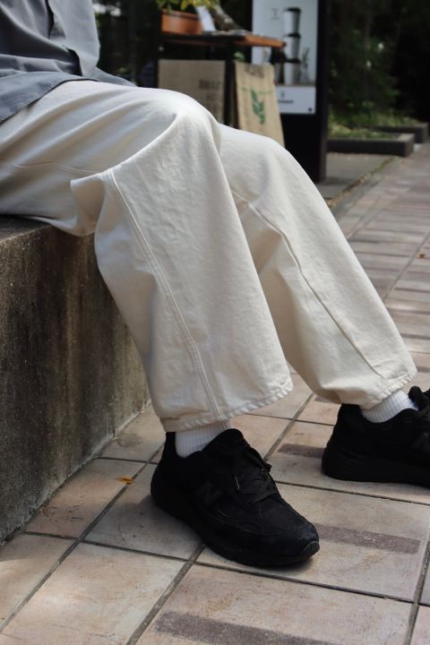 Ets.Materiaux Band Collar Short Sleeve Shirt style.2022.4.9.