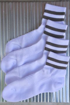 フレッシュサービスソックス 2-PACK LINE SHORT SOCKS (GRAY)☆再入荷！