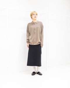 Graphpaper  Suvin High Gauge Knit Oversized L/S Shirts STYLE 2026.02.23