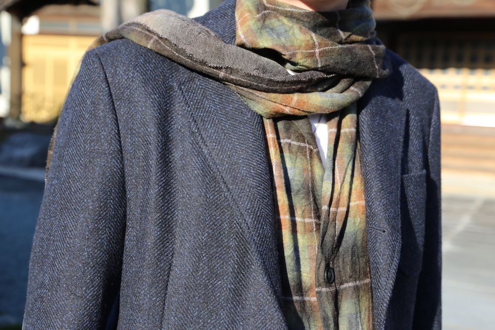 JUNYA WATANABE COMME des GARCONS MAN ウールカシミヤツイード×綿デニム×綿ウィップコード(WF-J022-051) style.2020.10.25.