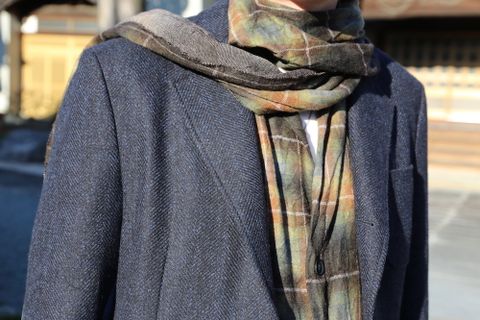 JUNYA WATANABE COMME des GARCONS MAN ウールカシミヤツイード×綿デニム×綿ウィップコード(WF-J022-051) style.2020.10.25.