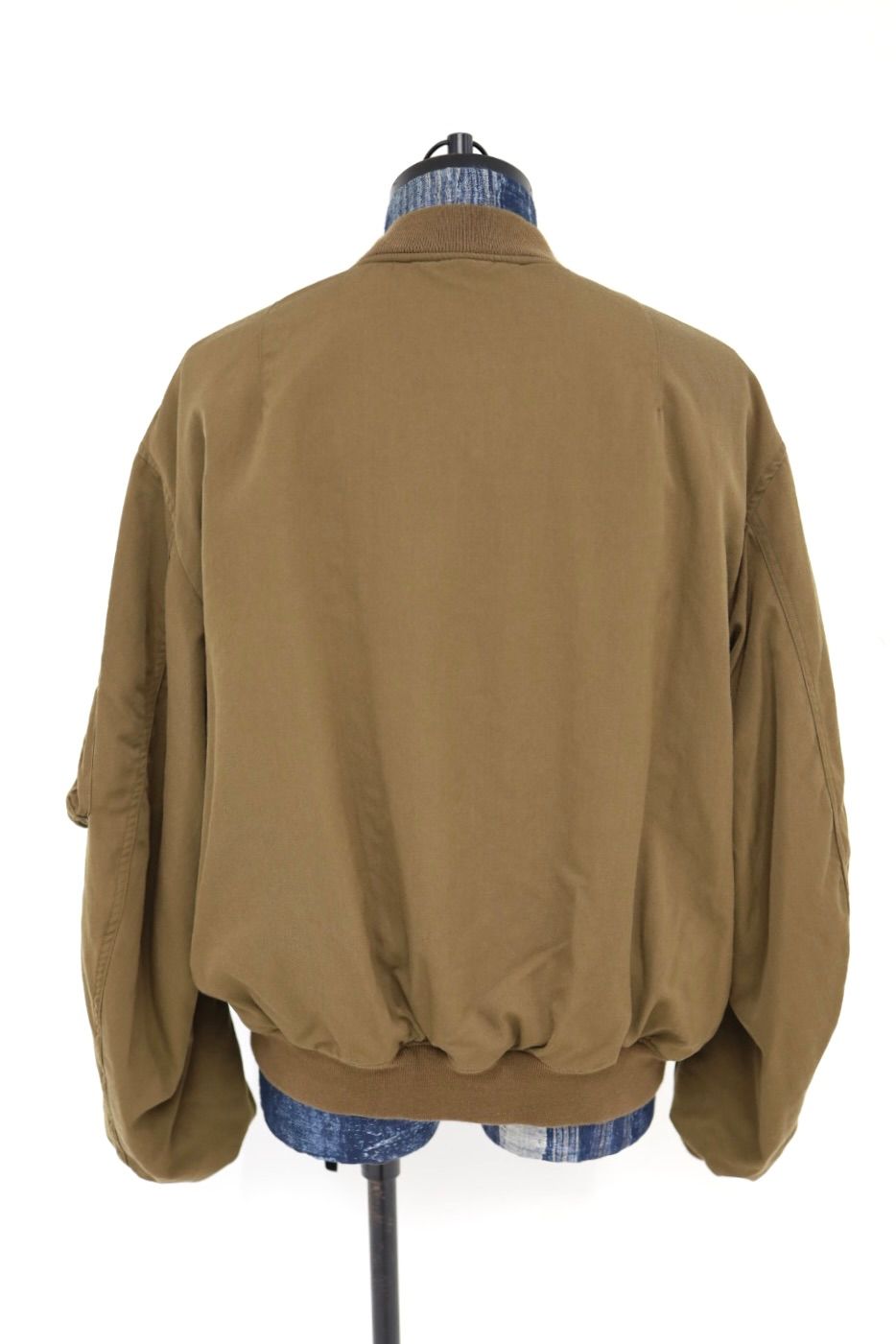 グラフペーパー Fulled Wool Twill Flight Jacket(GU263-30411)BROWN☆9月12日(土)発売！