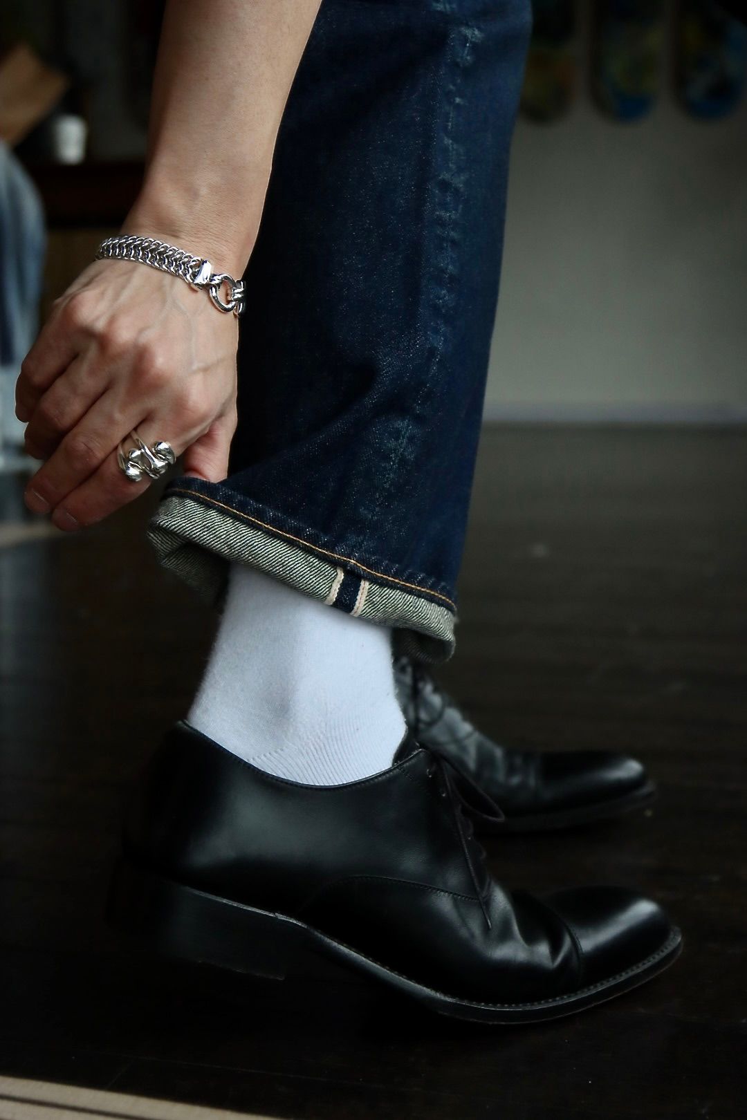 アプレッセデニム Washed Denim Pants E(23SAP-04-07H)INDIGO