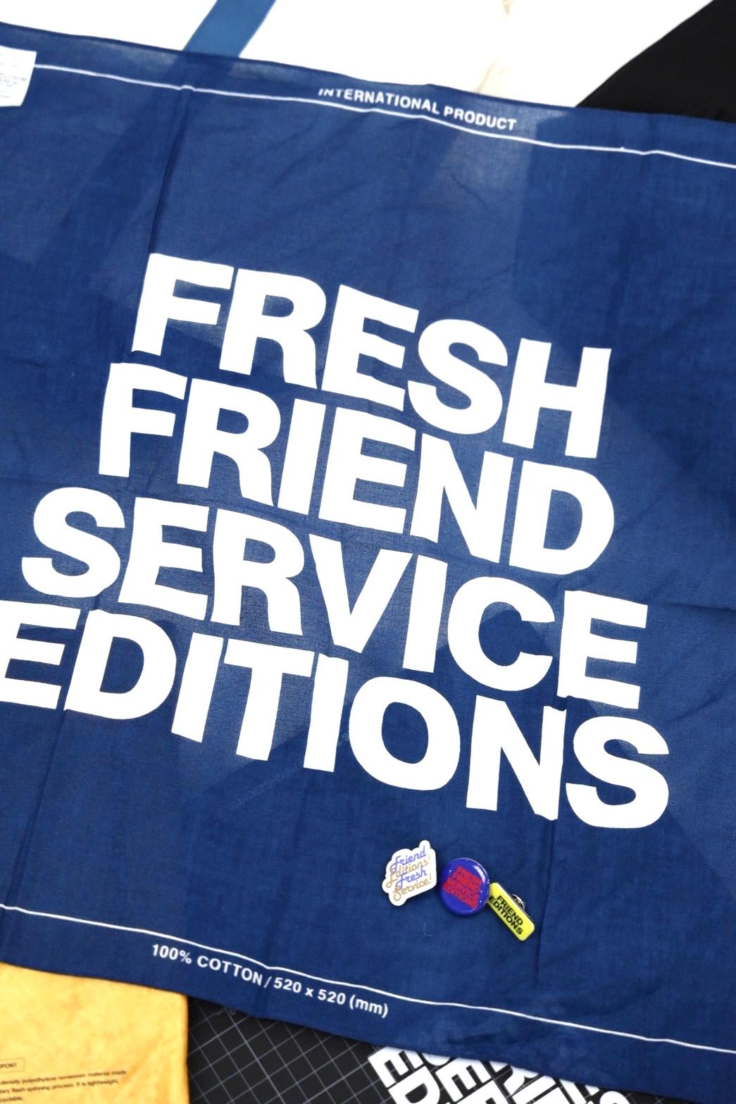 フレッシュサービス 26AW FE BANDANA & PINS SET(FSP263-90124FE)MULTI☆8月29日(土)新作発売！