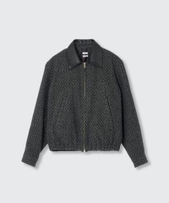 YOKE 26FW Herringbone Tweed Zip Blouson(YK26FW01314B)Black★9月5日(土)発売！