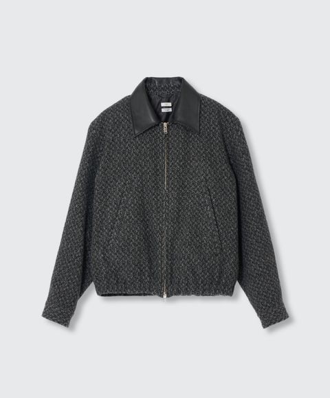 YOKE 26FW Herringbone Tweed Zip Blouson(YK26FW01314B)Black★9月5日(土)発売！