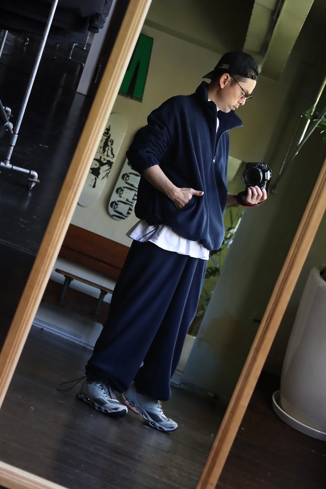 FreshService FIREPROOF FLEECE STAND COLLAR PULLOVERスタイル.2022.11.14.