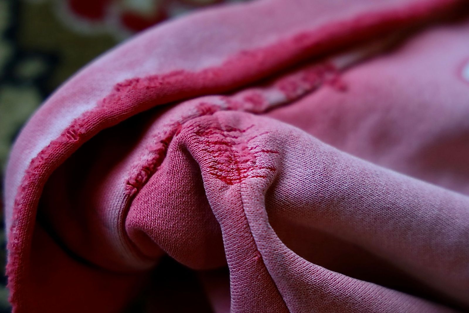 セントマイケル 26SS SAINT HALF ZIP SWEAT(SM-MK8-0000-053)RED☆4月11日(土)発売！