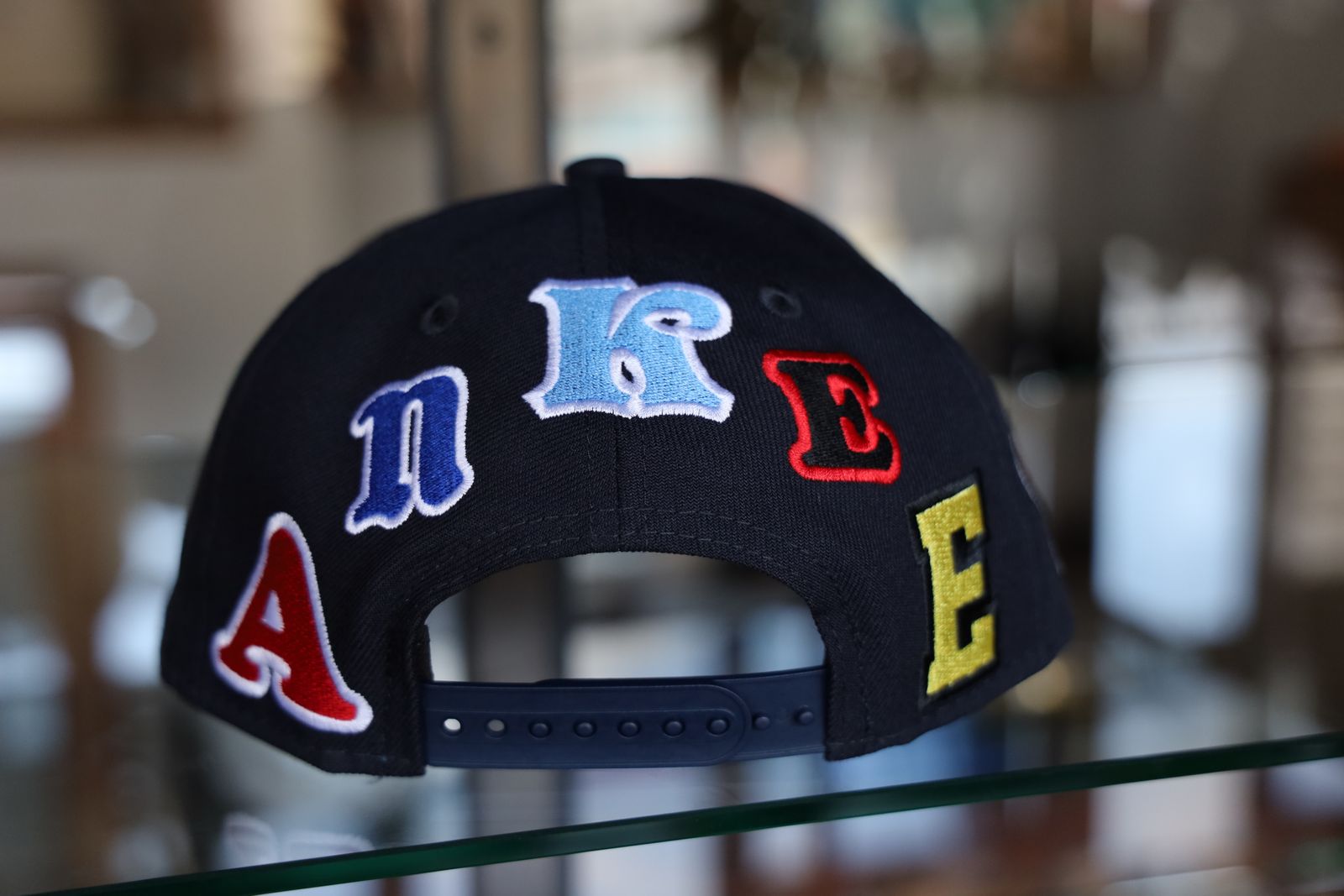 セントマイケル25SS YANKEES NE_CAP(SM-HR8-0000-C50)NAVY