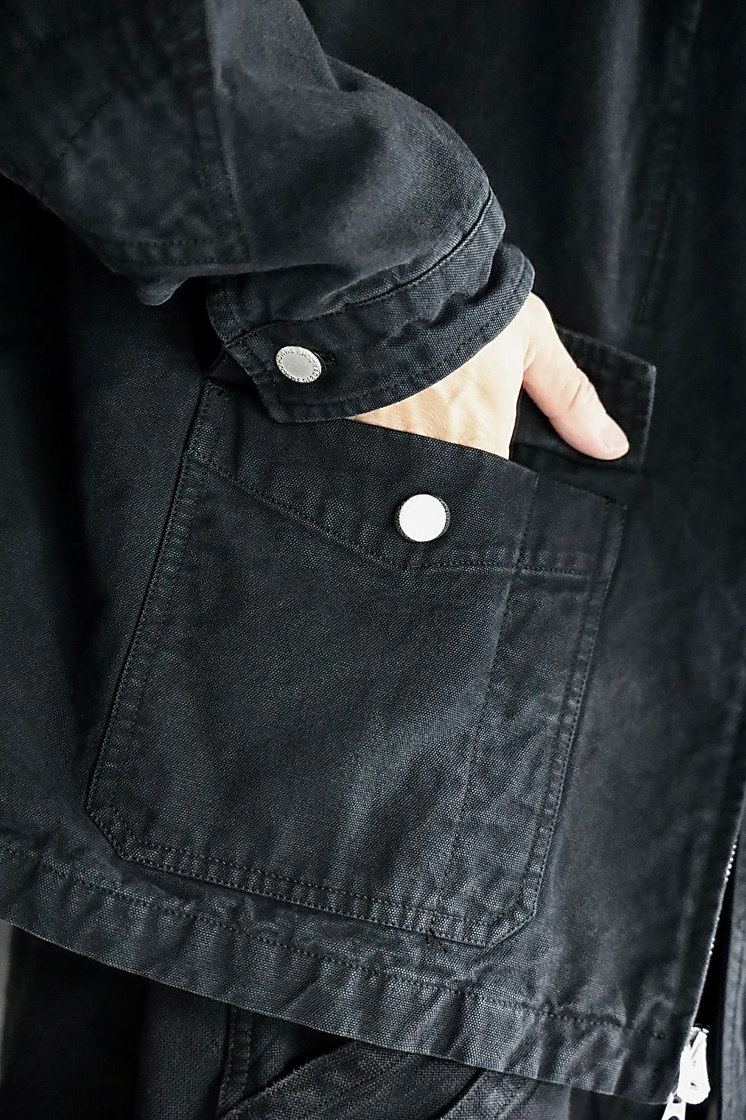 COMME des GARCONS HOMME 綿オックスジャケットスタイル.2025.9.5.