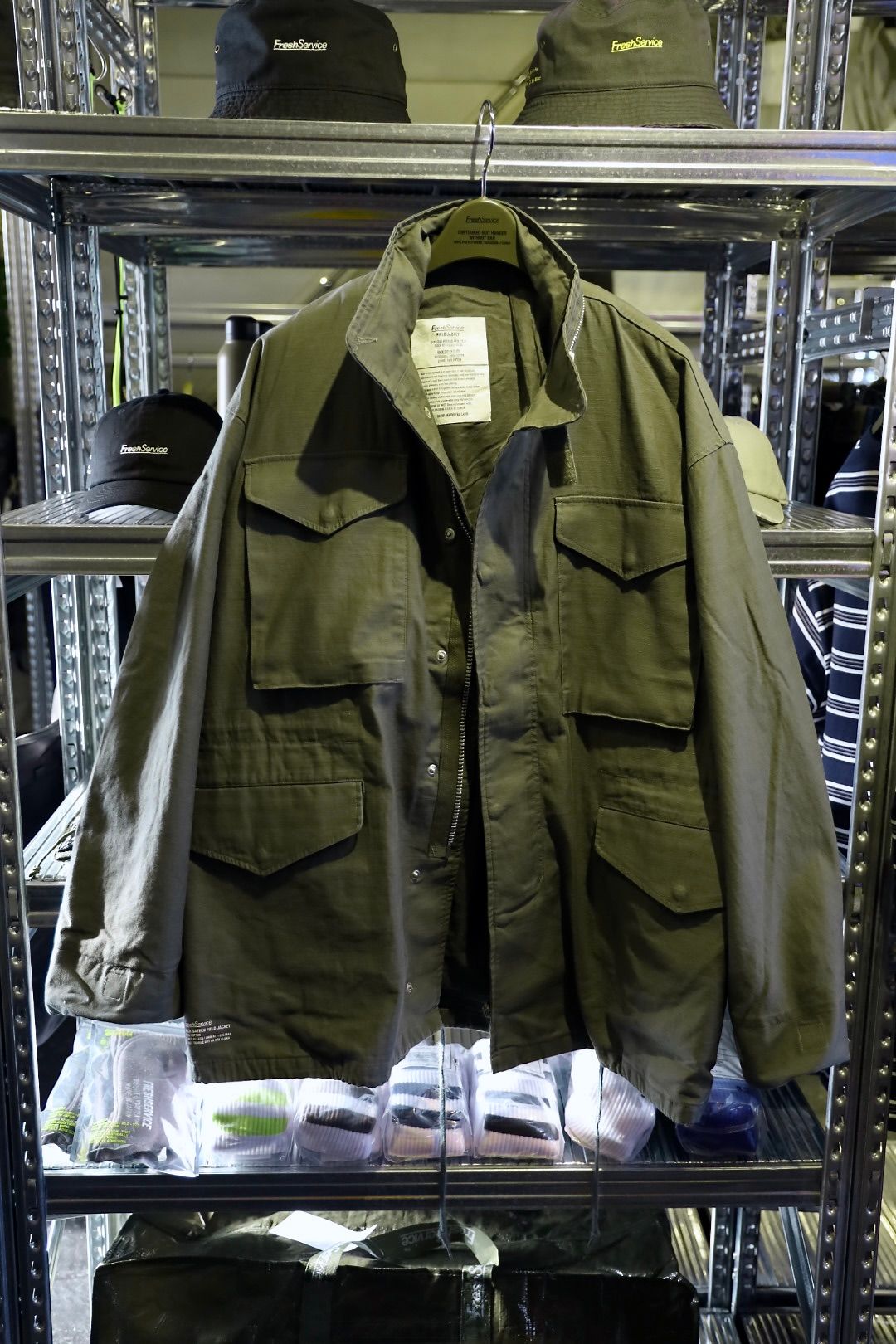 FreshService フレッシュサービス BACK SATEEN FIELD JACKET