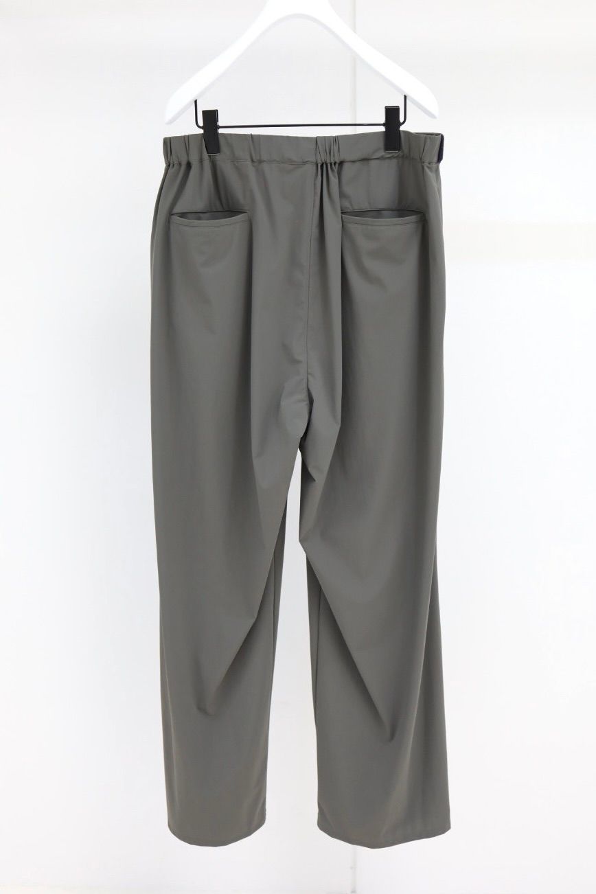 グラフペーパー 26SS Flex Tricot Wide Chef Pants(GM262-40021)GRAY☆5月2日(土)発売！