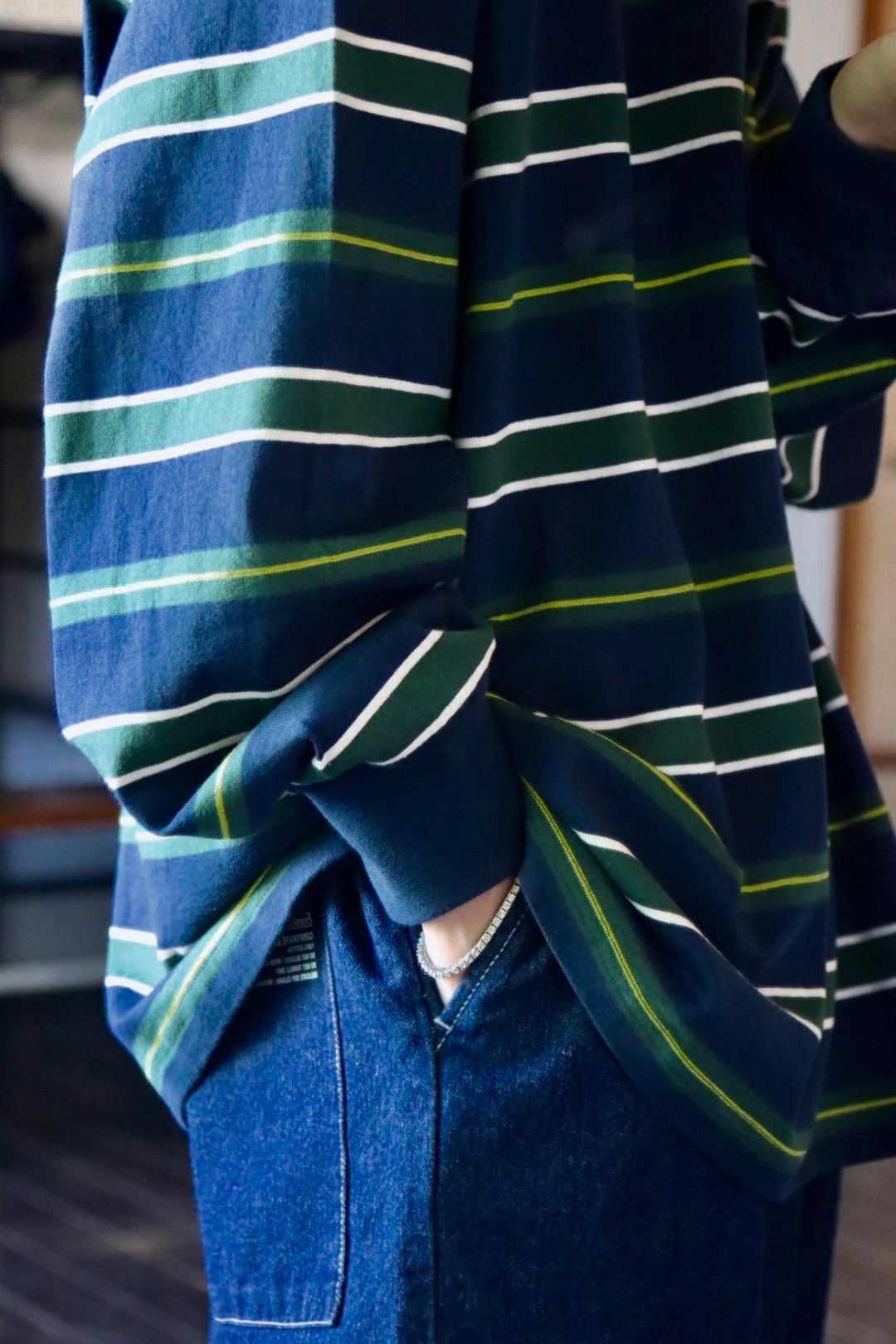 FreshService フレッシュサービス 23AW MULTI BORDER L/S TEEスタイル