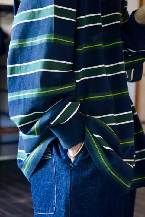 FreshService フレッシュサービス 23AW MULTI BORDER L/S TEEスタイル