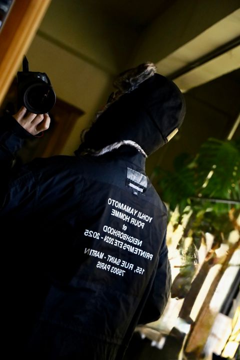 Yohji Yamamoto FIELD PARKA SHELL&LINERスタイル
