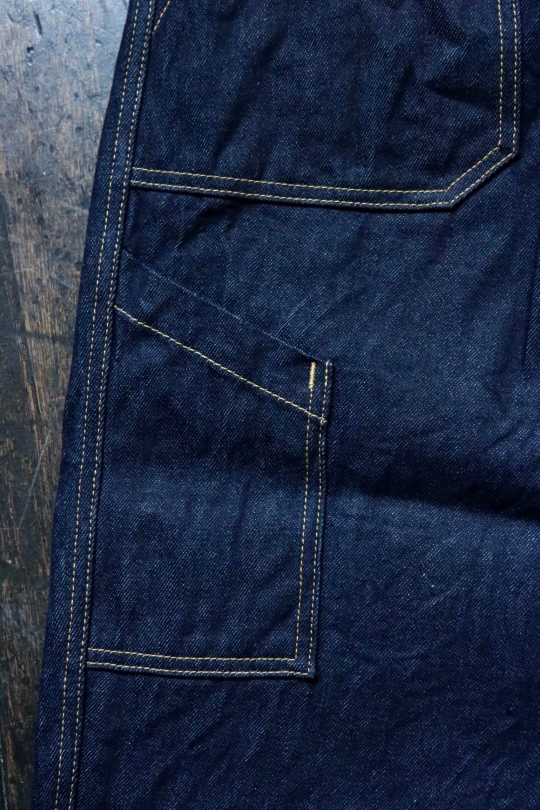 イズネス 23AW 13oz DENIM 1TACK PANTS (1005AWPT08)INDIGO