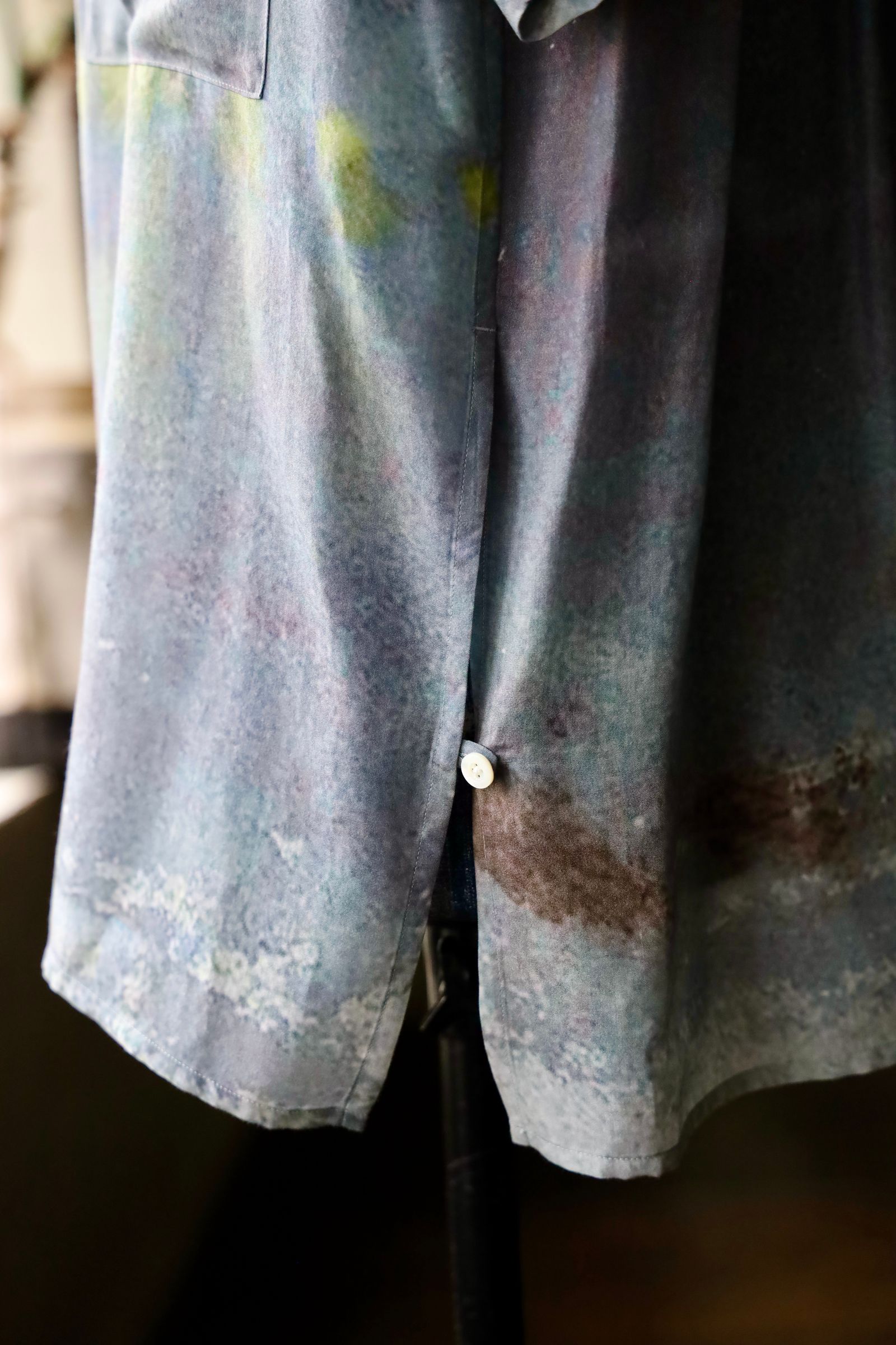 25SS YOKE Flower Open Collar Shirt シャツ YOKE / EMBROIDAREY OPEN COLLAR SHIRT – carol ONLINE STORE