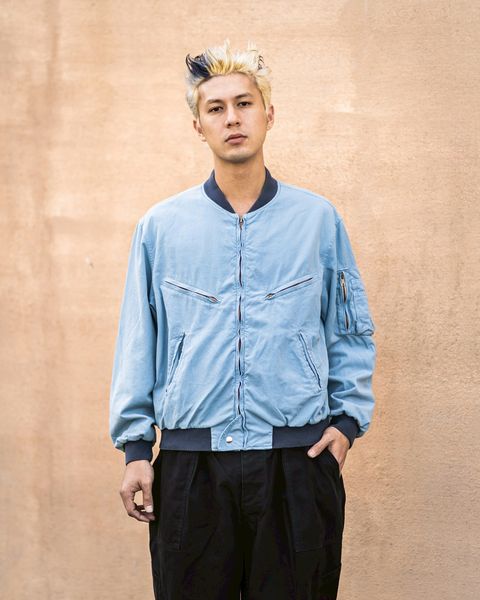 A.PRESSE Vintage Silk Cotton Test Pilot Model Jacket 新作発売！