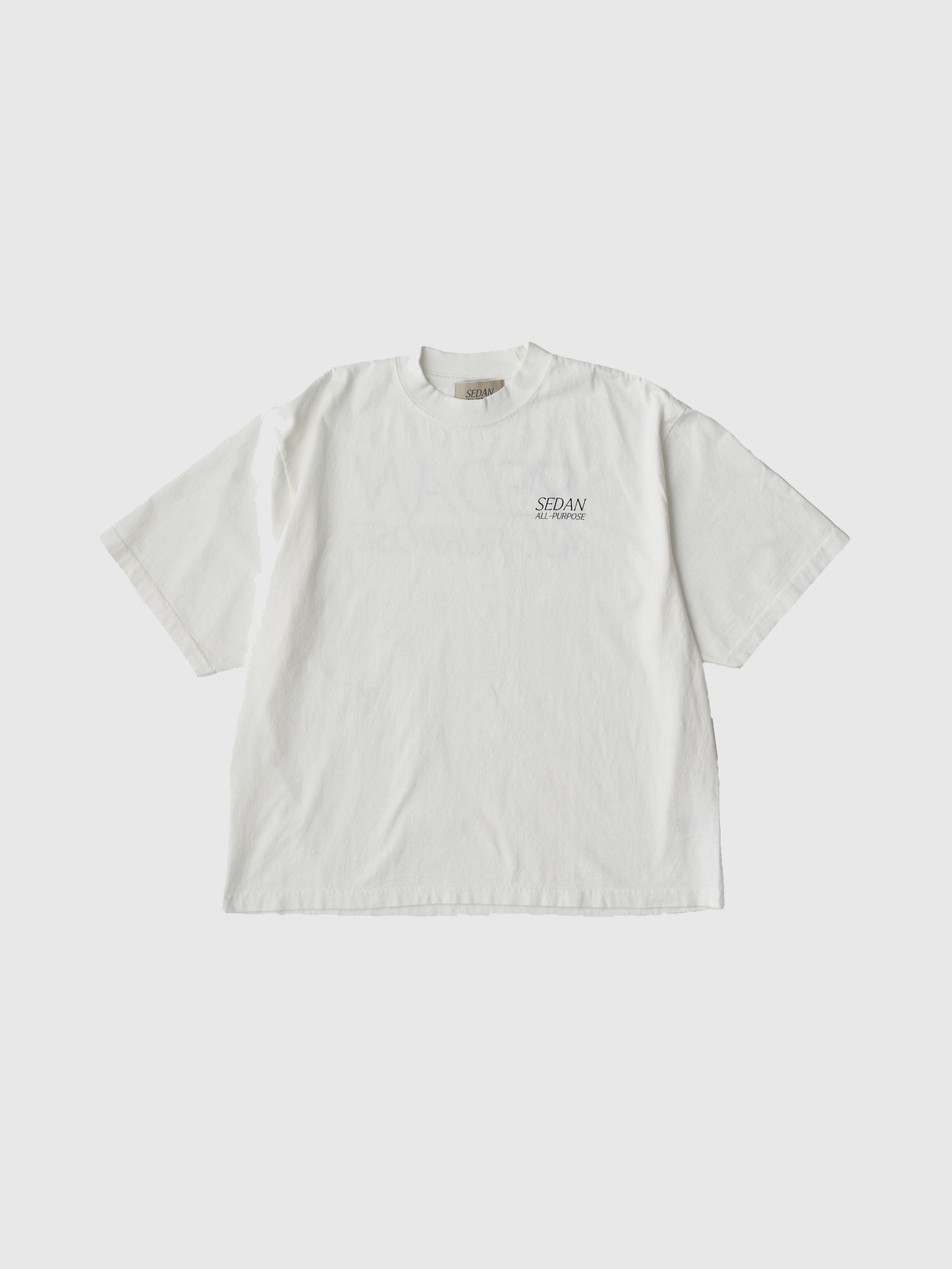 セダンオールパーパス SS25 Garment Dyed S/S Tee(SD25S-CT09)White