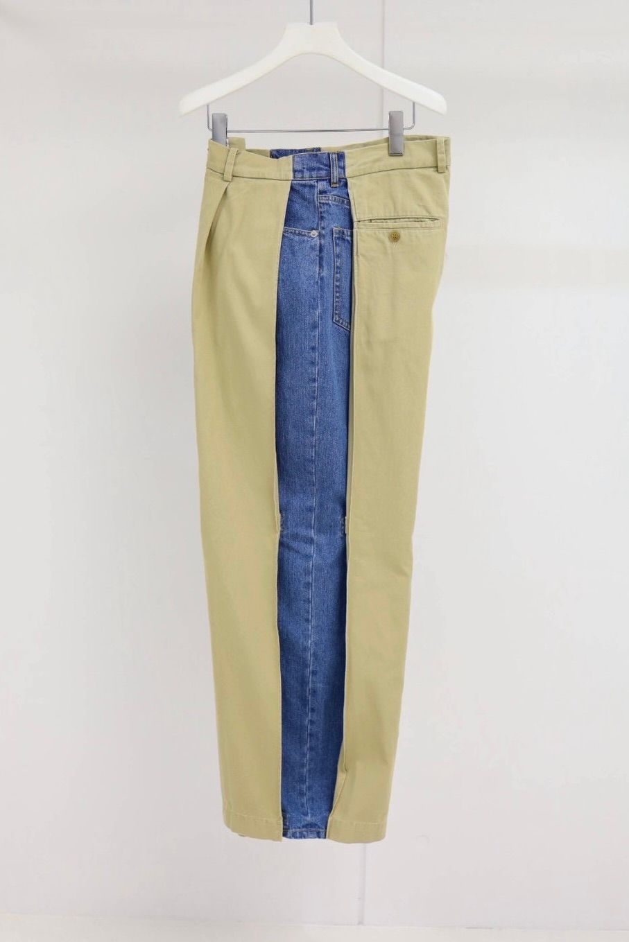 YOKE SPRING SUMMER 2026 Connected Chino&Denim Pants(YK26SS01214P)BEIGE☆12月20日(土)発売！