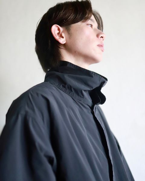 ATON エイトン 23AW AIR WEATHER SHORT MODS COATスタイル