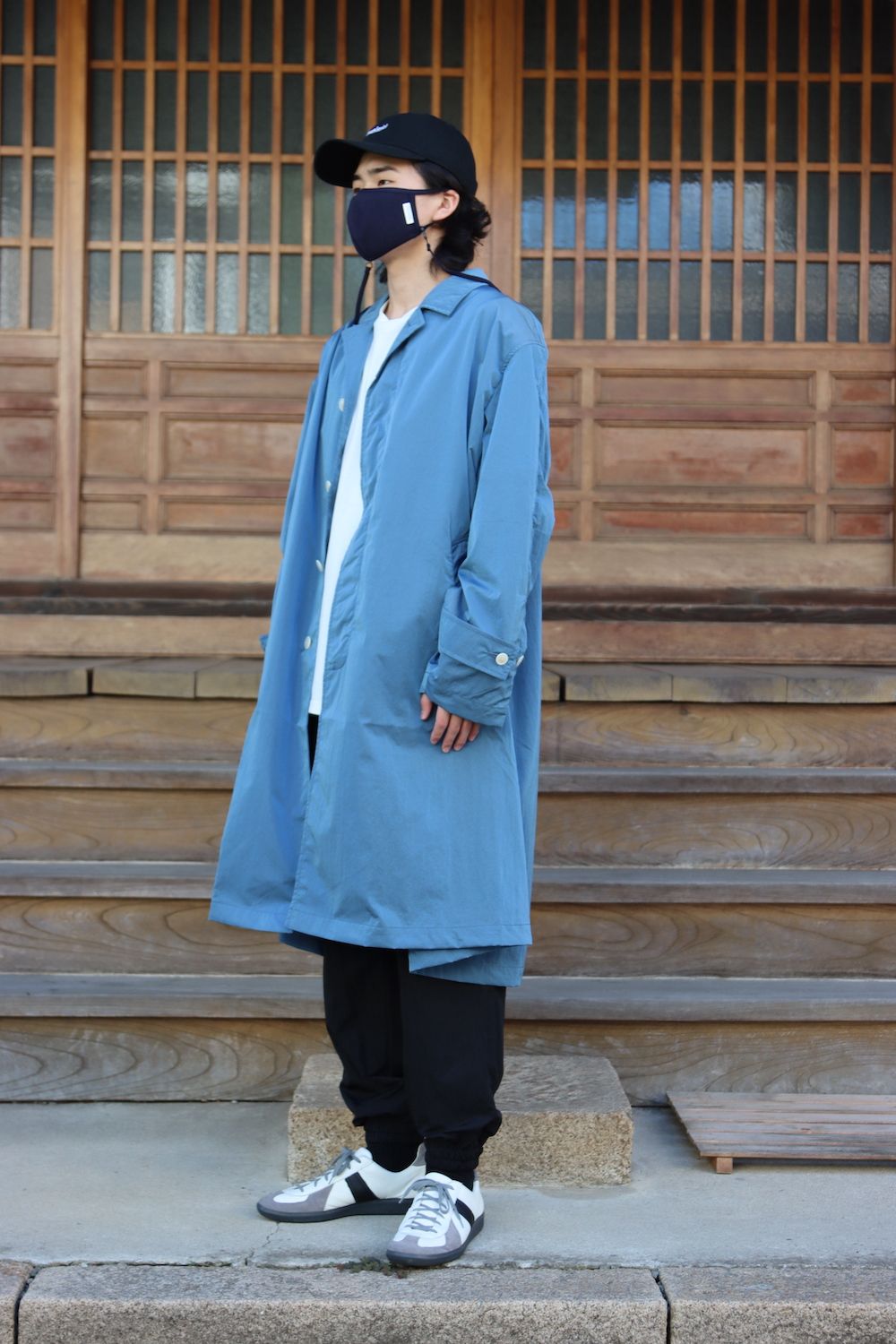 カラーStripesForCreative SFCSOUTIENCOLLARCOAT - ステンカラーコート