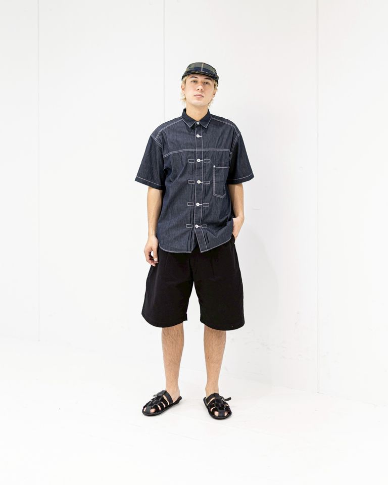 COMME des GARCONS HOMME 綿ライトオンスデニム半袖シャツ 4月3日(金)新作発売！