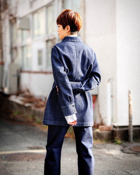 J.B.ATTIRE 25SS 新作Paris Denim Jacket setup style.2025.1.24