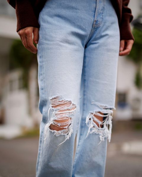 J.B. ATTIRE Paris ripped denim style 2024.10.06