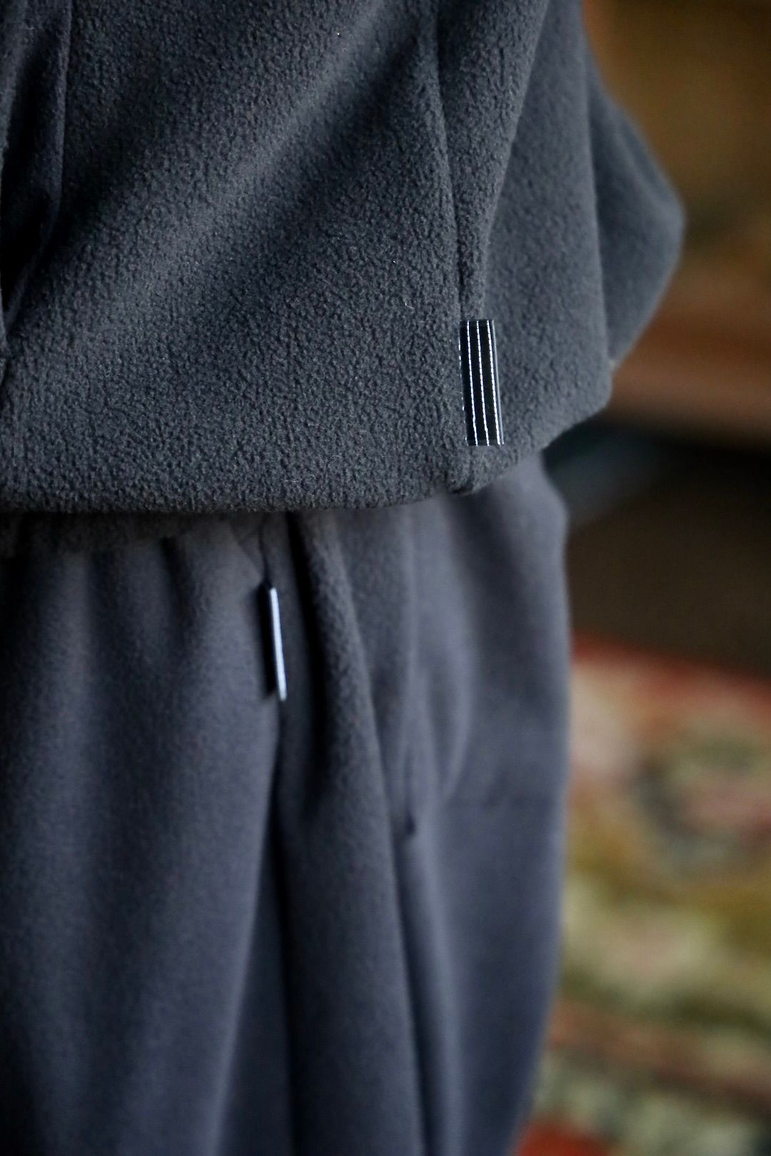 S.F.C FLEECE BASEBALL HALF ZIP JACKETスタイル