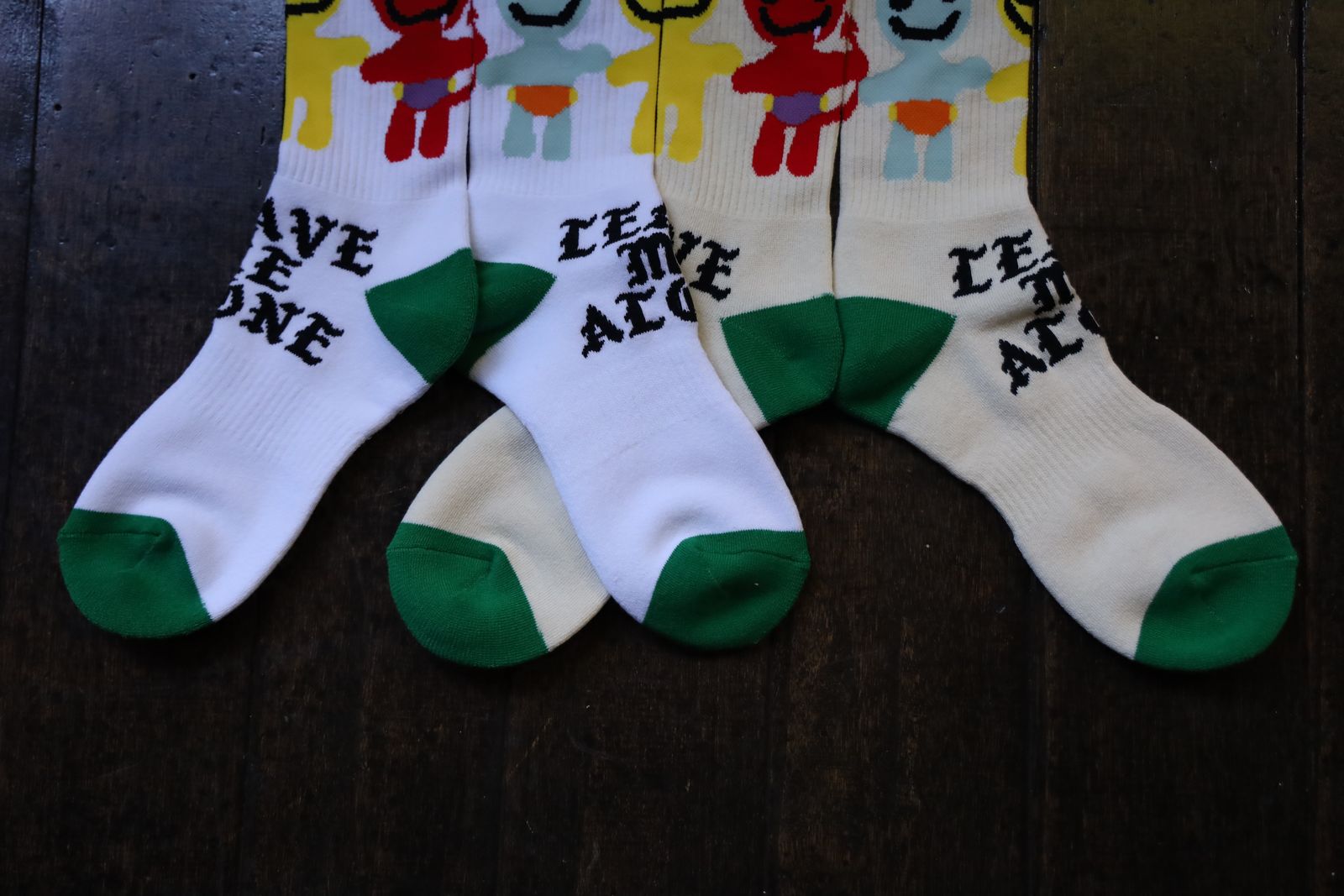 セントマイケル24AW LMA CP_SOCKS(SM-YS1-0000-C11)WHITE