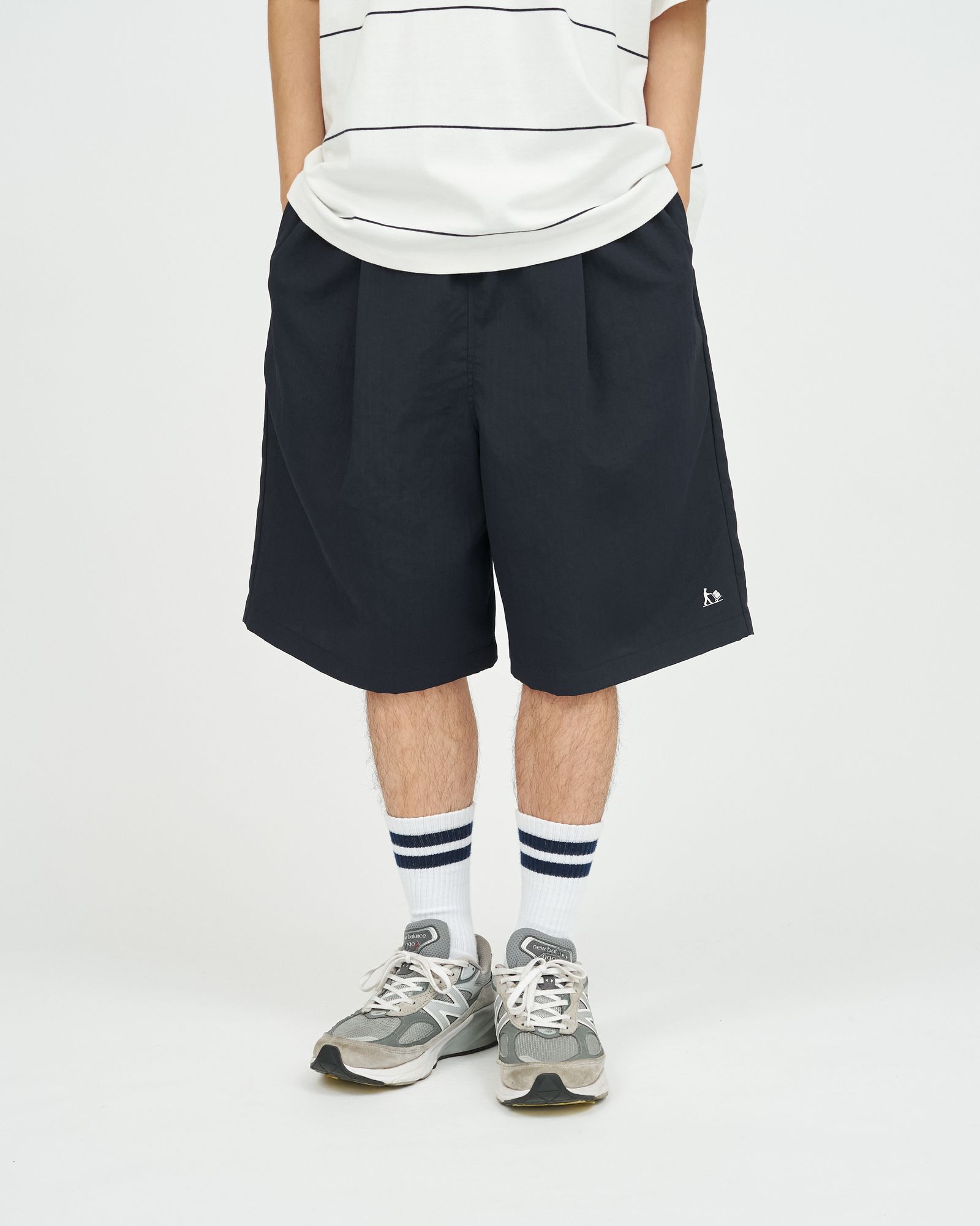 フレッシュサービス 26AW DRY WASHER POPLIN EASY SHORTS(FSC263-40065)BLACK☆8月1日(土)発売！