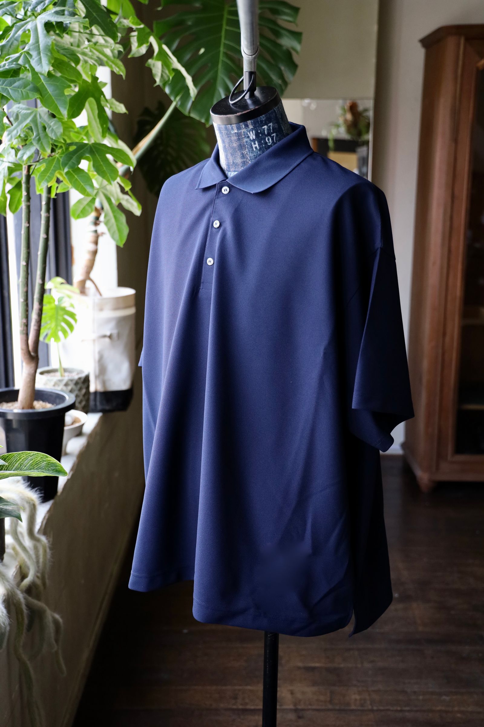 S.F.C 25SS エスエフシー BIG SS POLO(SFCSS25CS07)Navy☆3月29日(土)発売！