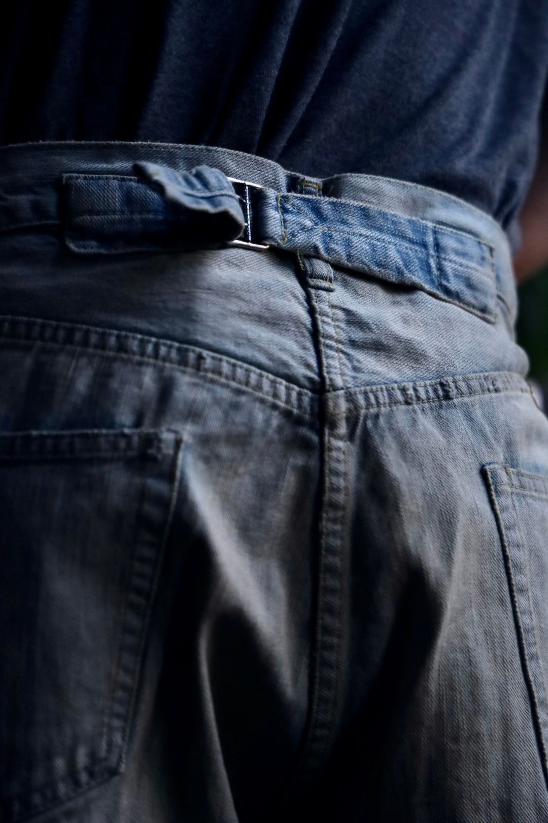 A.PRESSE - アプレッセ No.37 Washed Wide Denim Pants(25SAP-04
