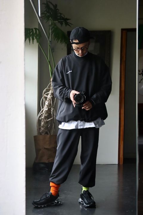 FreshServiceSport STORMFLEECE CREW NECK PULLOVERスタイル.2022.11.13.